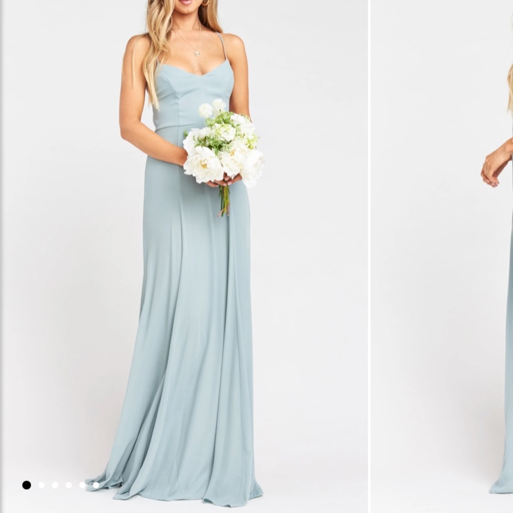 Mumu bridesmaid dress